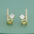 Cubby Stylish Zircon Gold Earring
